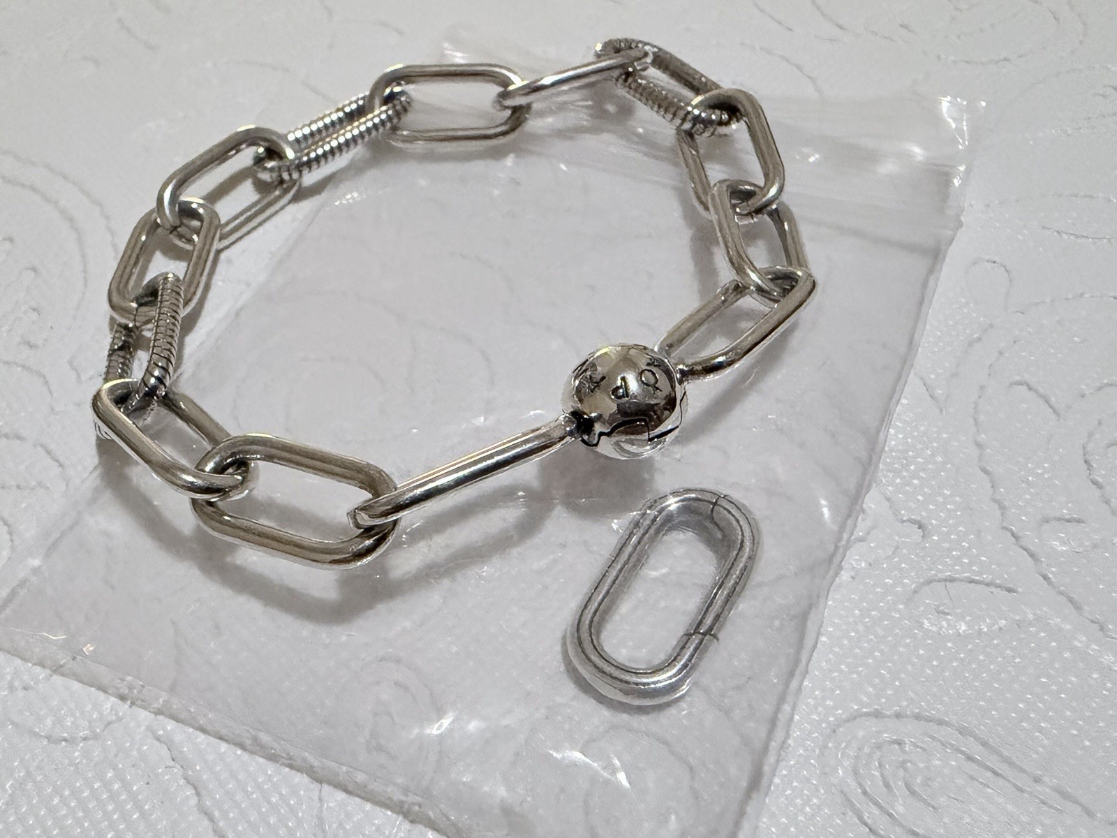 Chunky Chain Link Bracelet 598373 6.3in, *see description*
