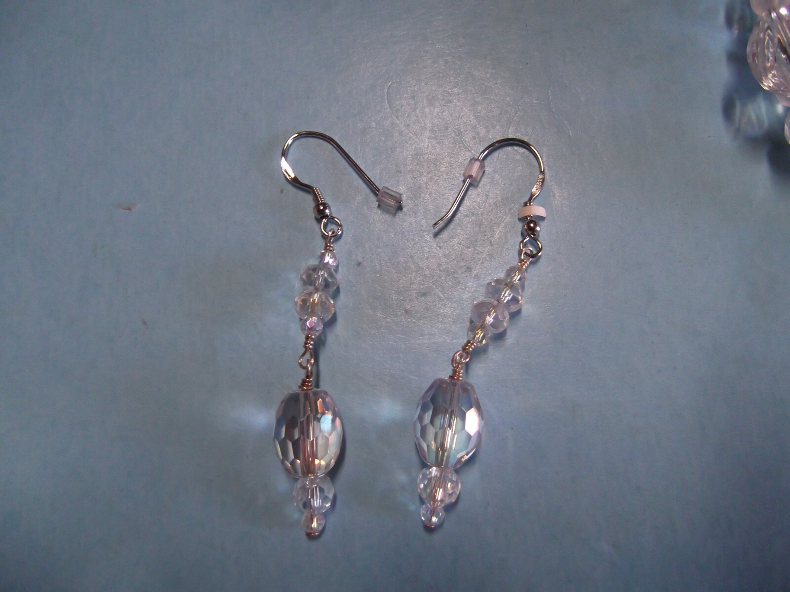 Jewelry Jill MacKay Sterling Plated 9″in Necklace/Glass Beaded Bracelet/Earring