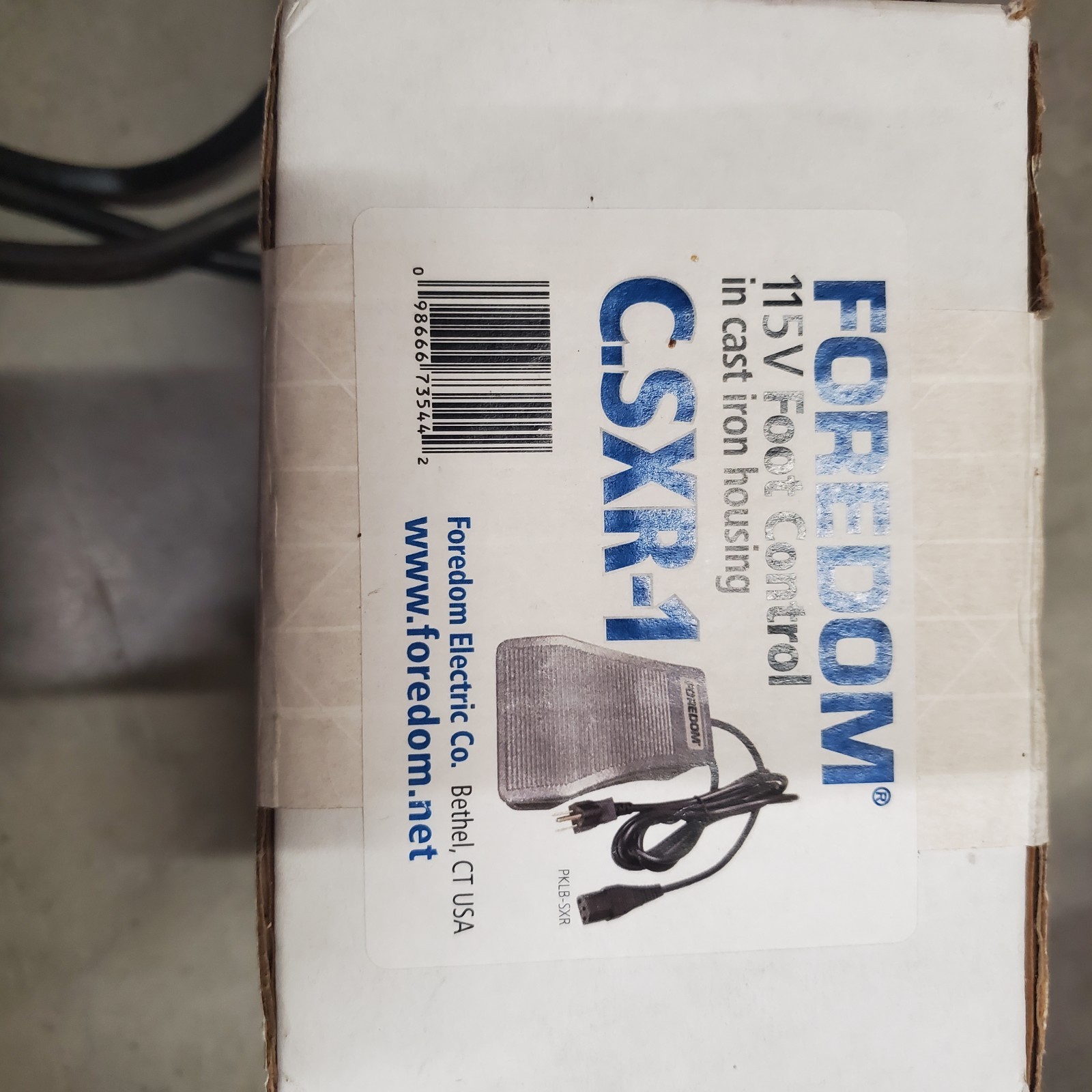 Foredom SR Flex Shaft Motor w/ Foot Pedal READ DESCRIPTION/SEE PICS