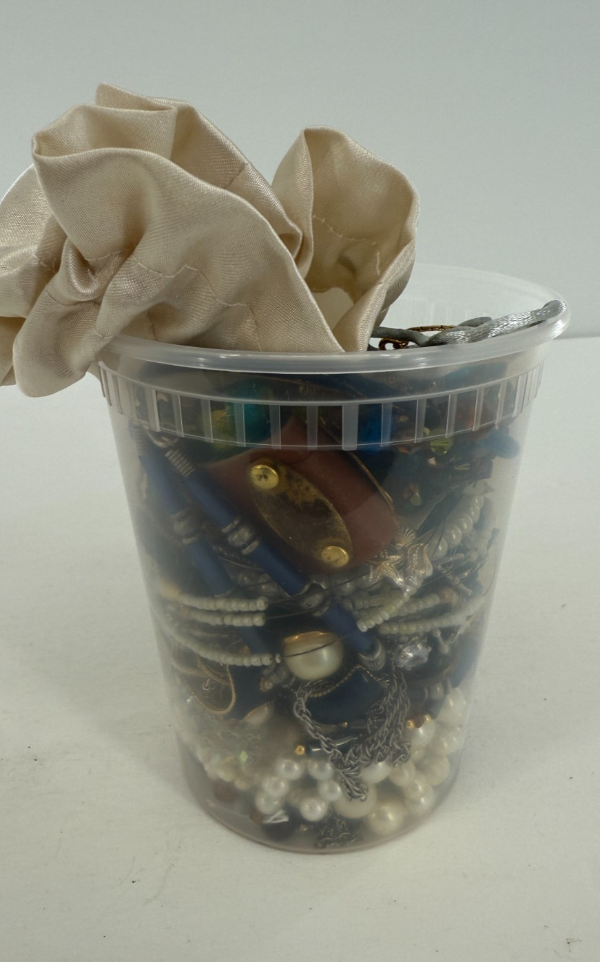 Mystery Jewelry Jar 32oz “Under the Sea” Theme Mermaid Ocean Coastal Lot