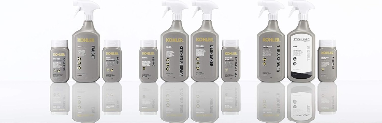 8 FL Oz Stainless Steel Cleaner – Polish & Protect Kitchen & Bathroom Surfaces