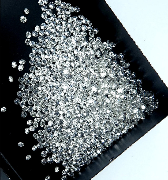 Loose Lab-Grown CVD Diamond LOT 4.00 MM D Color IF CLEARITY 5 PCS Certified