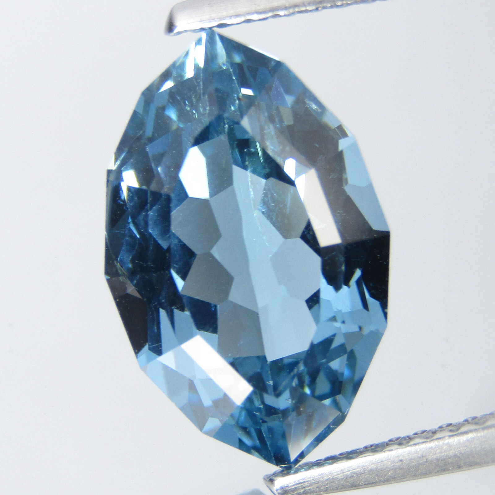 4.42Cts Excellent Natural London Blue Topaz Marquise Custom Cut Loose Gemstone