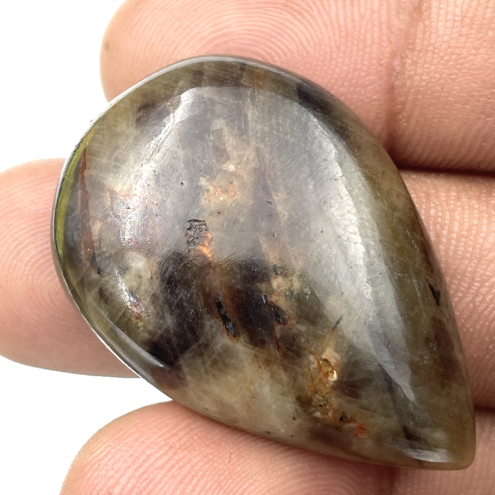 83 Cts Natural Untreated/Unheated Huge Bi Color Sapphire Loose Gemstone