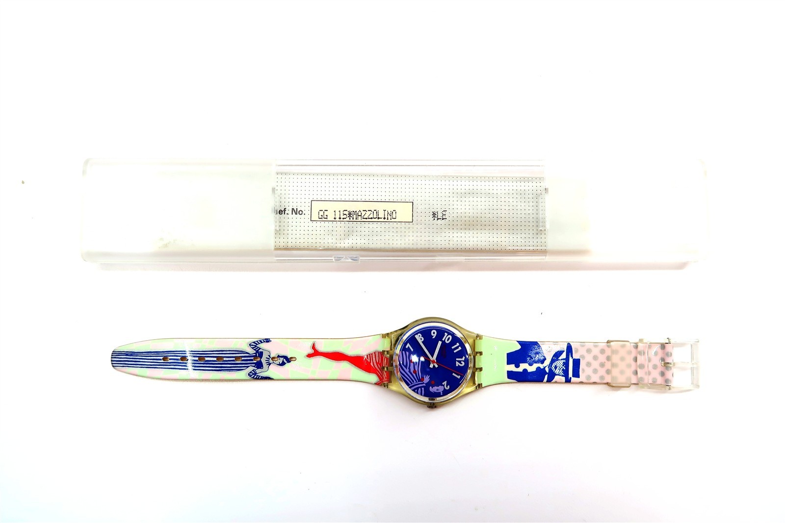 NEW Swatch Watch GRUAU GK147 with Case Vintage 1992 Gents New Battery Vintage