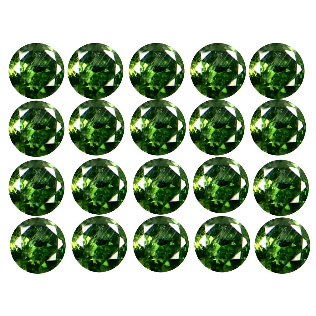 0.21 ct (20 pcs Lot) Extraordinary CALIBRATED SIZE(1 x 1 mm) Round Diamond
