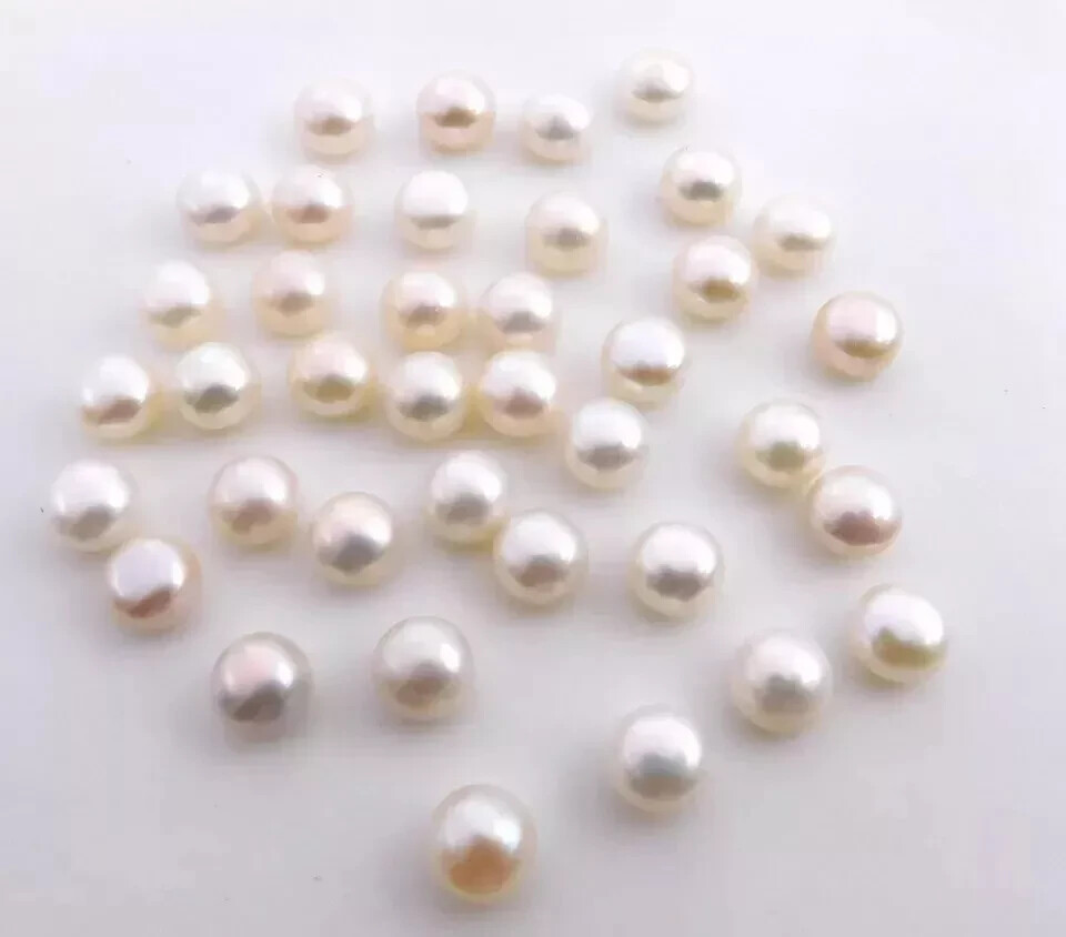 White Pearl Australian 300 Ct + Loose Gemstone Lot Natural Round Cut