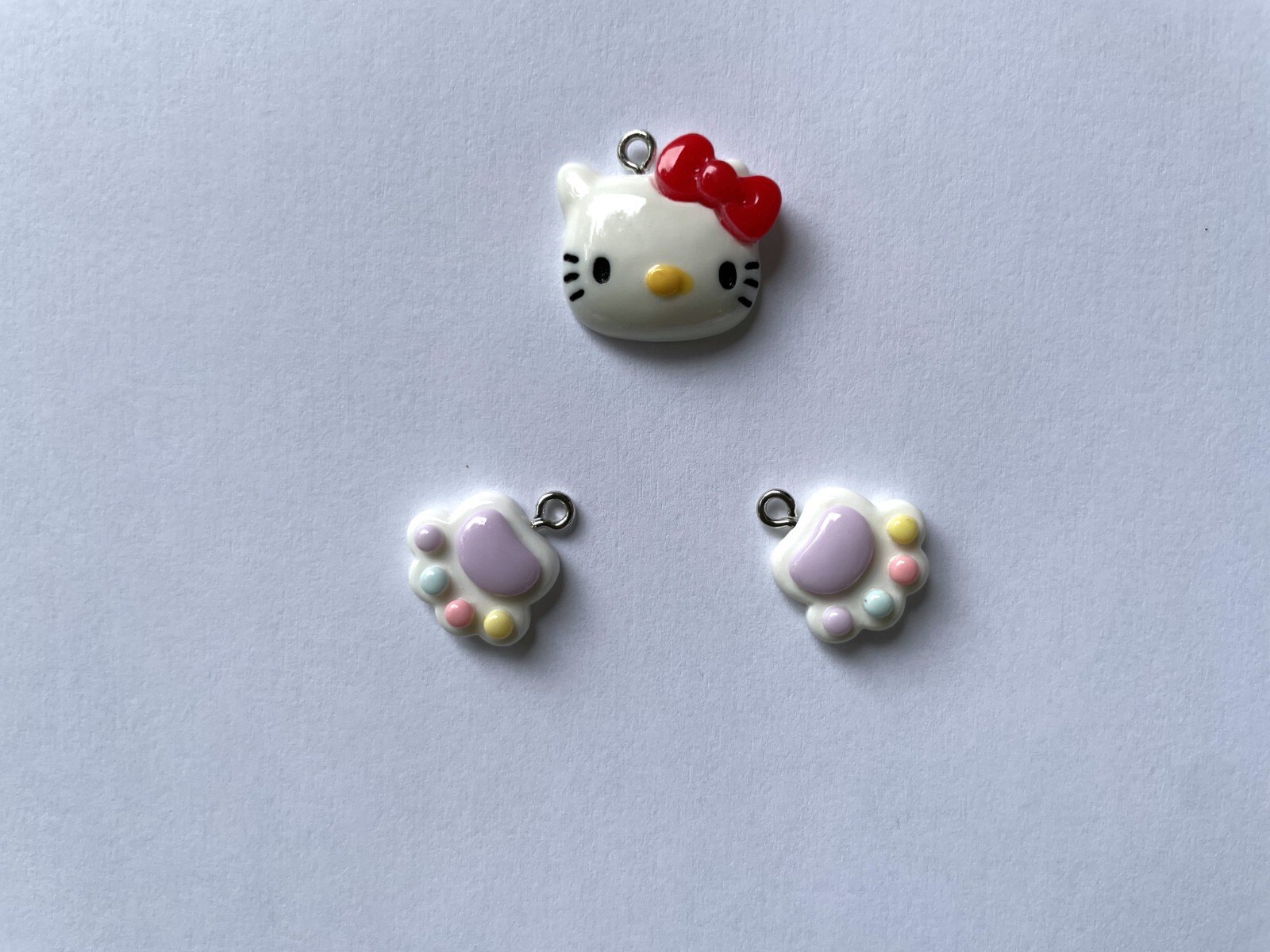 ~Hello Kitty~😺Cute Cat Charm Bracelet~ Anime Sanrio~Single Chain! 🌈You Choose