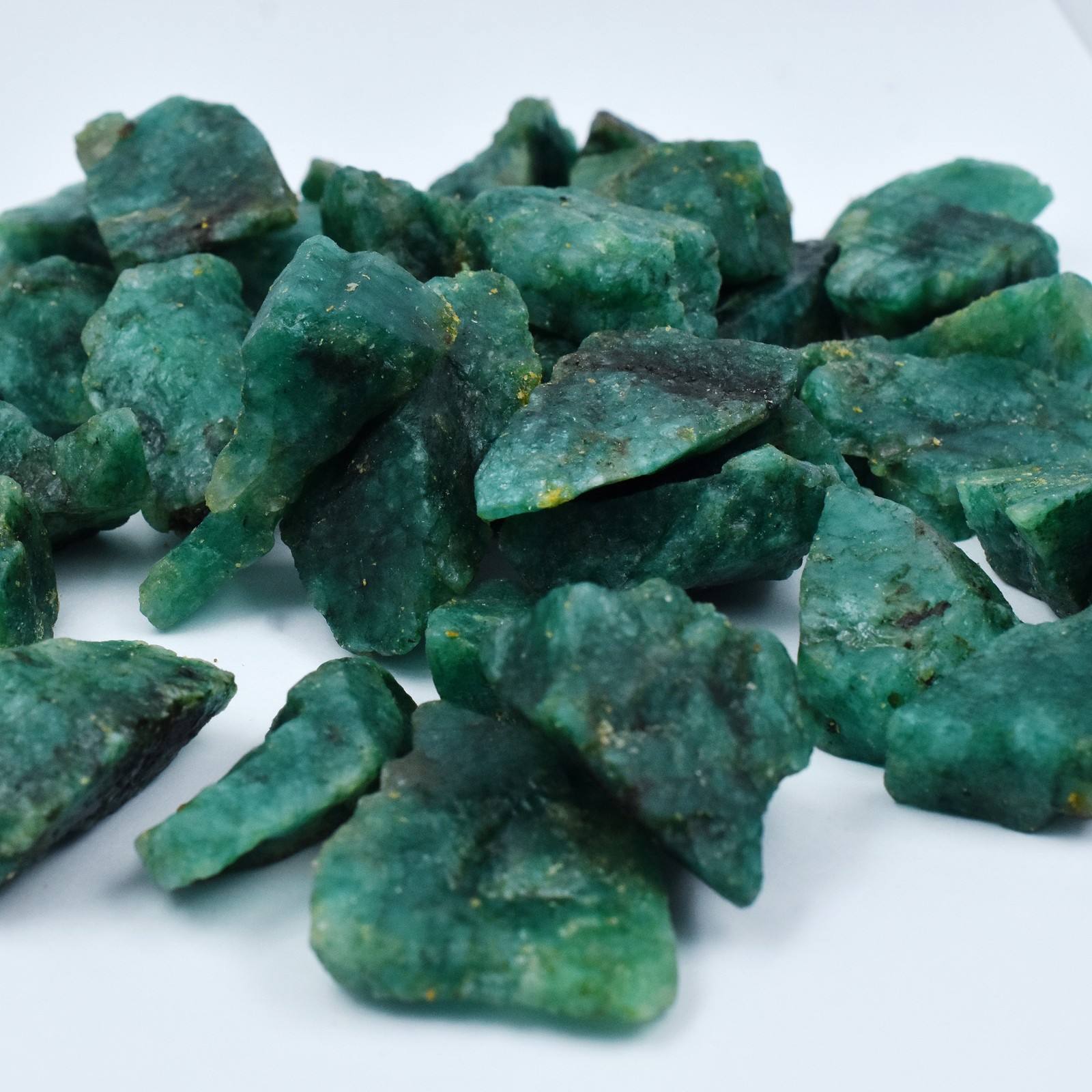 2400 Carat Lots of Natural Green Emerald Raw Rough CERTIFIED Loose Gemstone