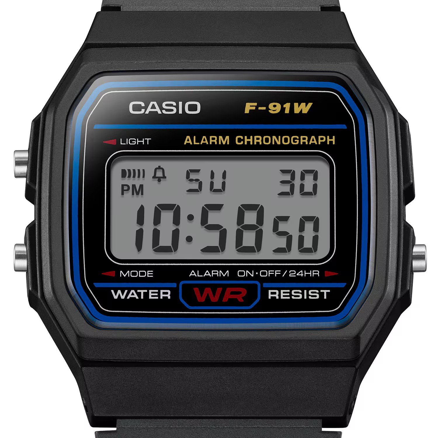 Brand New Authentic CASIO Digital Wrist Watch F-91W-1JH