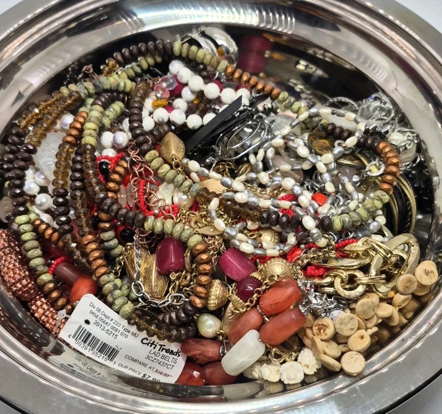 Unsearched Vintage To Modern New Junk Resell Crafts Jewelry.