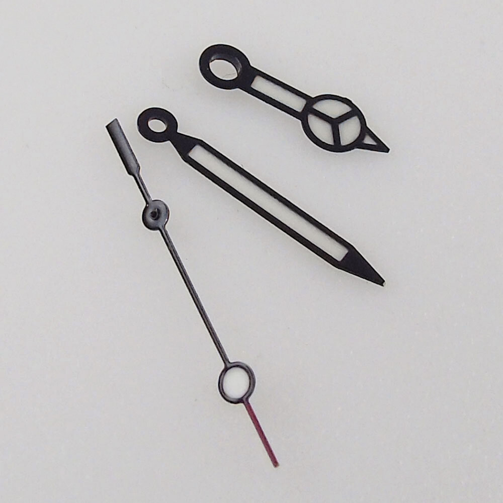 Black Watch Hands fit MIYOTA DG NH35A NH36A Luminous Needles Set 7s25 7s35