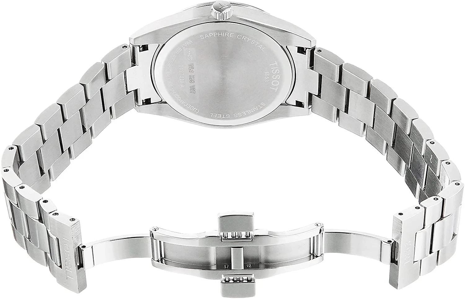 New Tissot Gentlemen Blue Dial 40mm Mens Quartz Watch T1274101104100