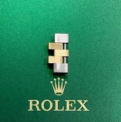 Authentic ROLEX Datejust jubilee Link 18K Y Gold /SS For 36mm 16013 16233 16253