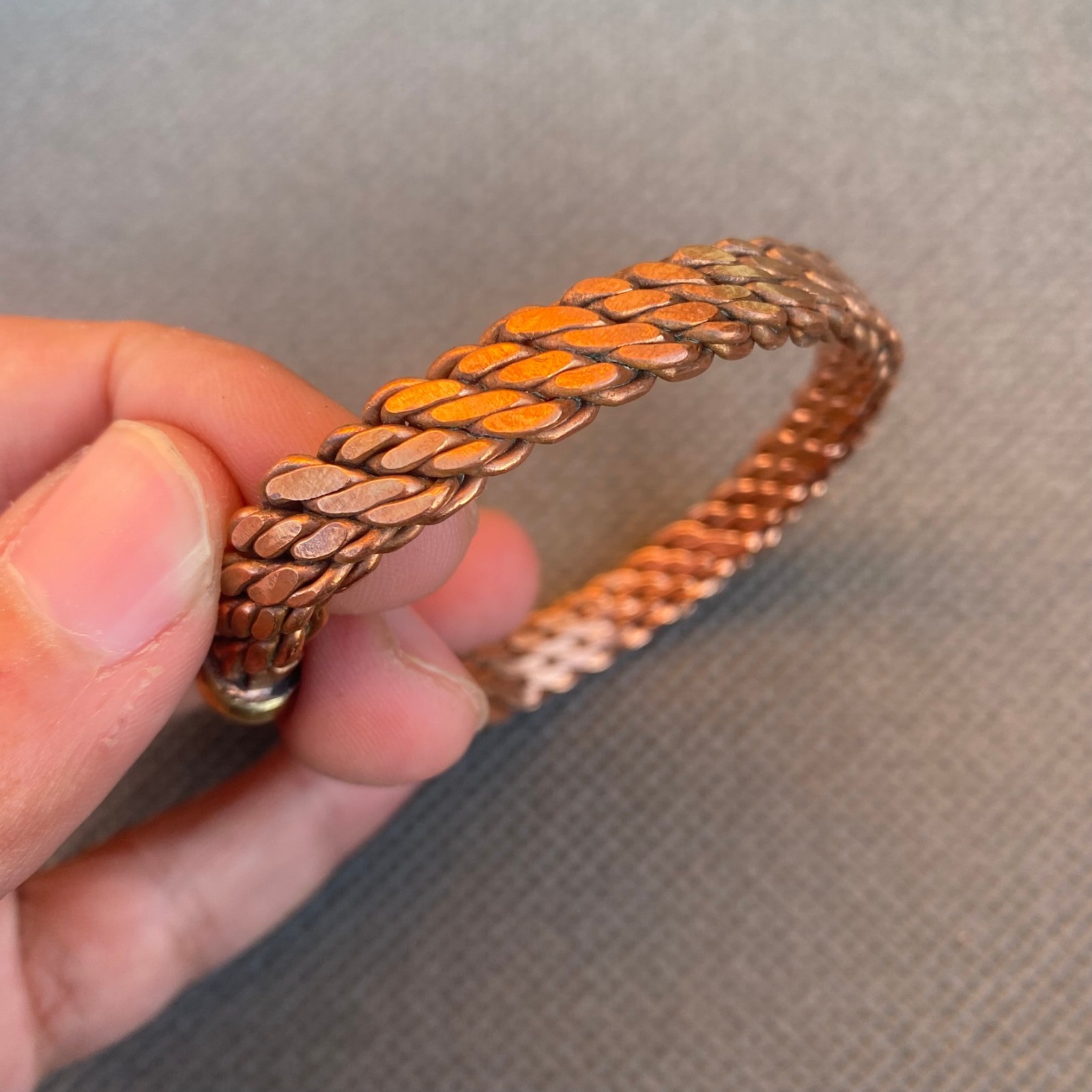 Antique Tuareg Nomadic Berber Ceremonial Cuff Bangle Bracelet Africa Sahrawi 19c