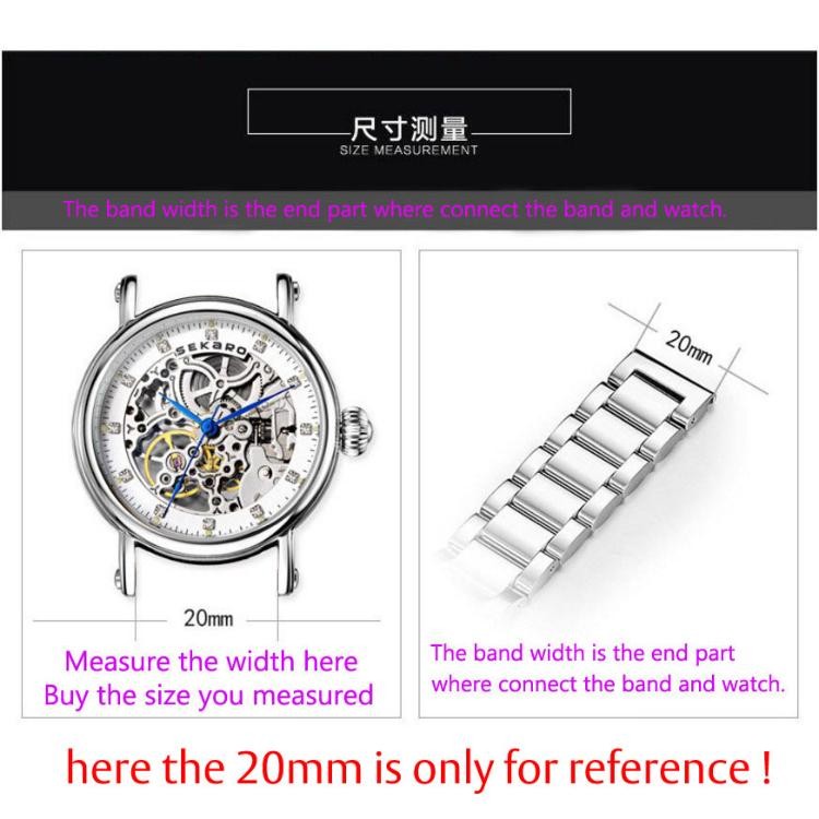 14 16 18 20 22mm 24mm Genuine Leather Black Ring Buckle Vintage Watch Band Strap
