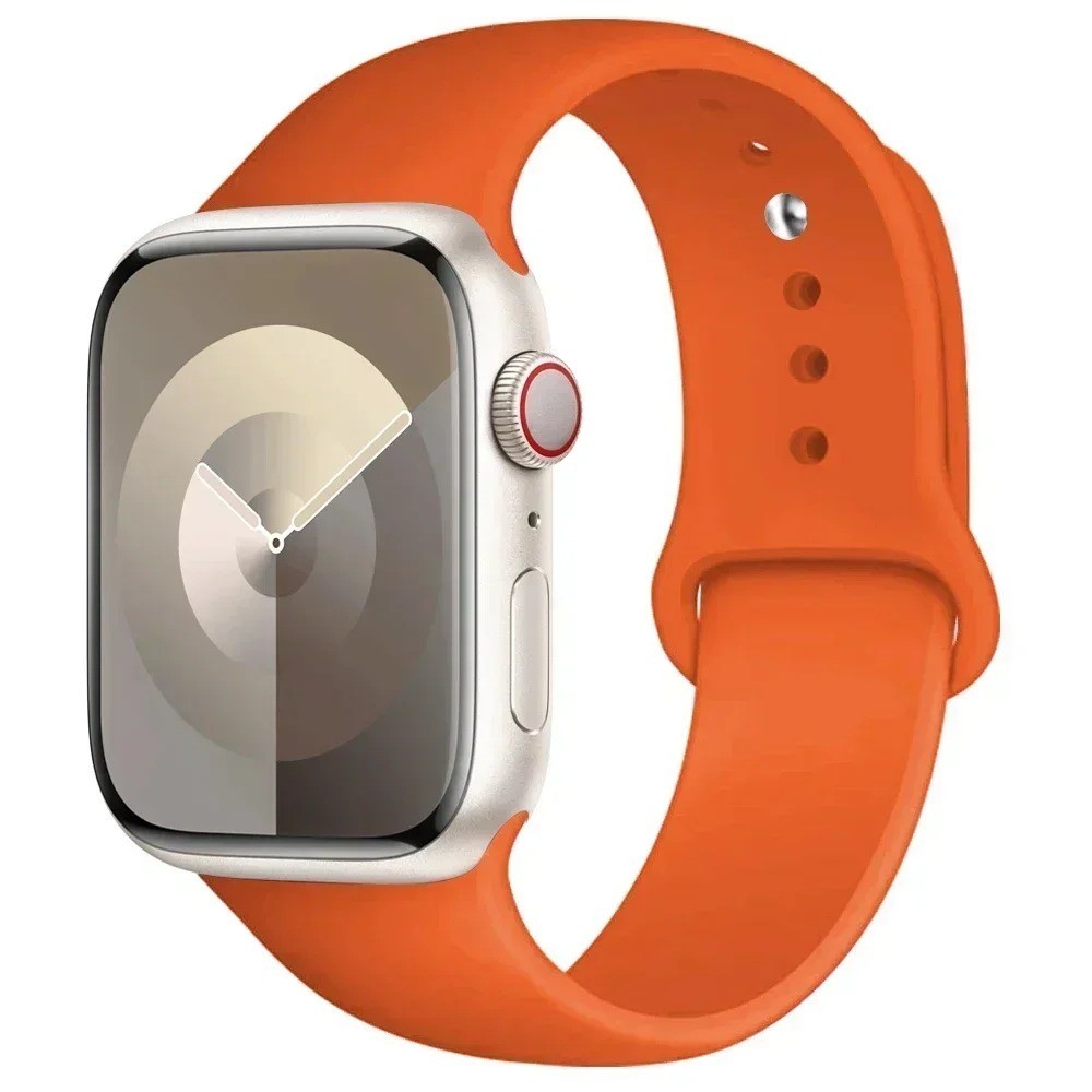 For Apple Watch Silicone Band Strap Series SE 1 2 3 4 5 6 7 Sports 38/40/42/44mm