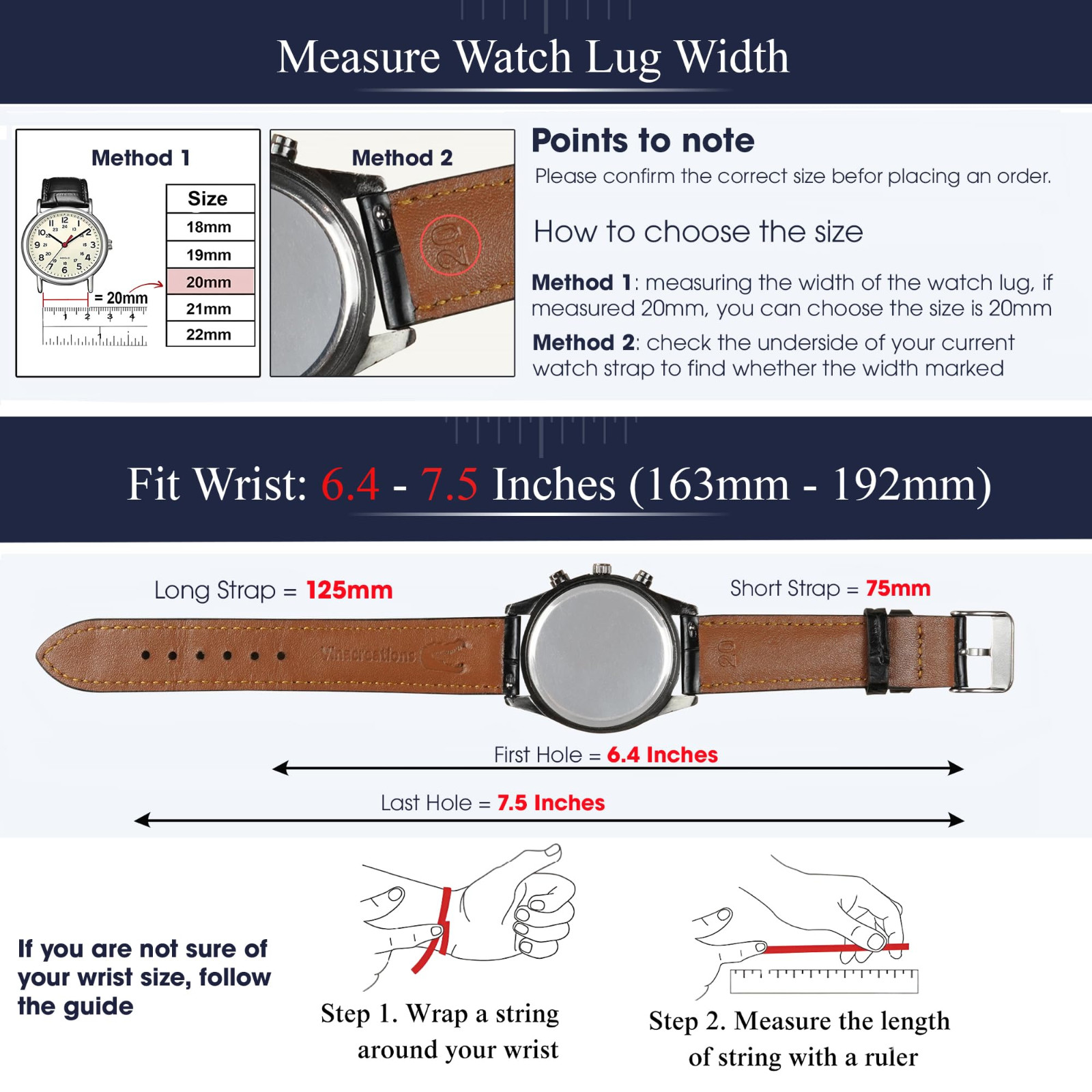 Crocodile Hornback Leather Watch Strap Genuine Crocodile Watch Band Men Handmade