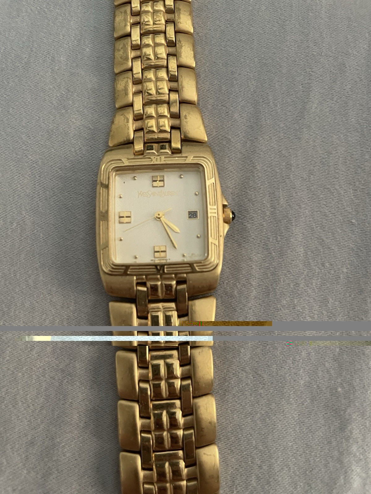 Vintage Yves Saint Laurent Watch Manufactured by Citizen, Needs Battery