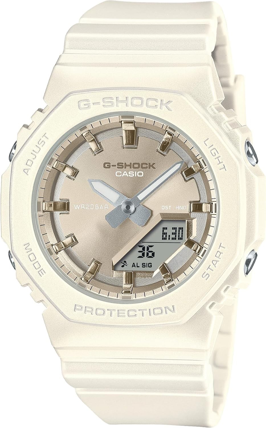 CASIO G-Shock GMA-P2100ST-7A Mens Watch White Resin Sport Quartz 2020-Now New
