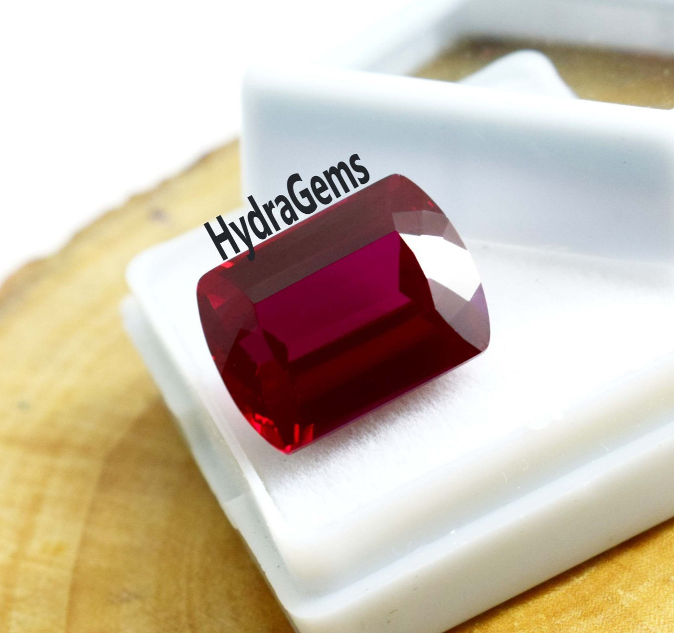 13 Ct Natural Dark Red Fancy Cut Rare Burmese Pigeon Blood Ruby Loose Gemstone