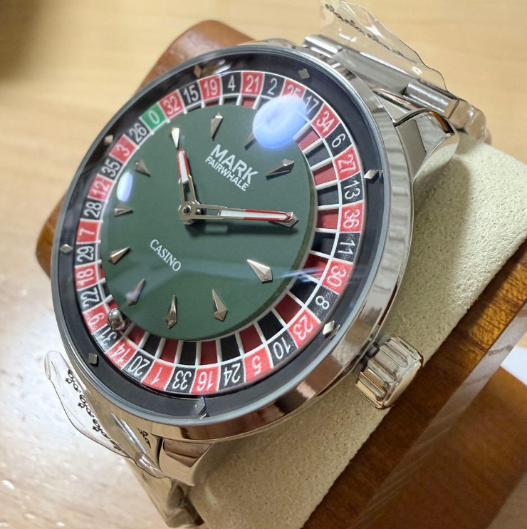Mark Fairwhale FW-5031 ROULEX New Watch【Casino Design Model】