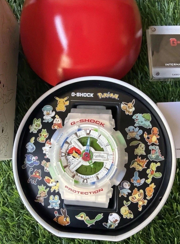 IN HAND – SHIPS NOW – Casio G-SHOCK x Pokémon 30th Anniversary GA110PKM-7A