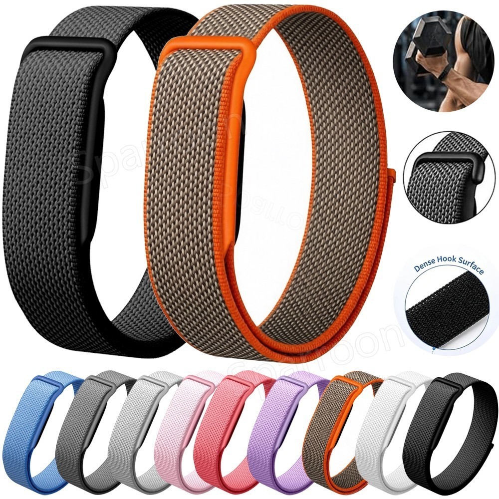 For Google Fitbit Air 2026 Nylon Silicone Adjustable Sports Band Strap Bracelet