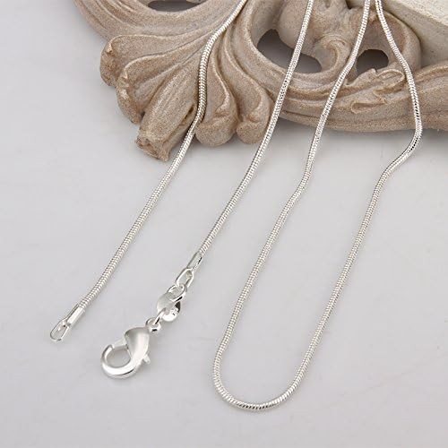 925 Sterling Silver Snake Chain Necklace .925 Italy All Sizes