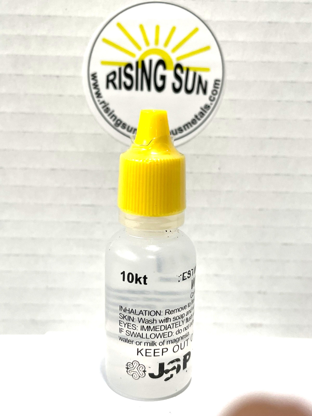 JSP 10K Gold Jewelry Acid Solution Testing Kit Tester Test Scrap Coins Bars GTE