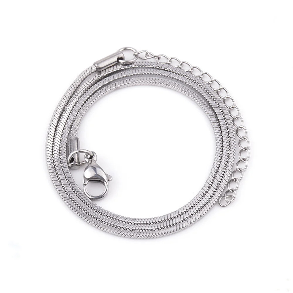Simple Gold Color Stainless Steel Chain Necklace For Men Hip Hop Jewelry Accesso