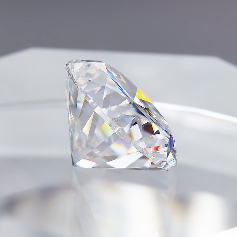 Hot Sale 0.1-10ct Oval Cut Multicolor Loose Moissanite GRA VVS1 Factory Directly