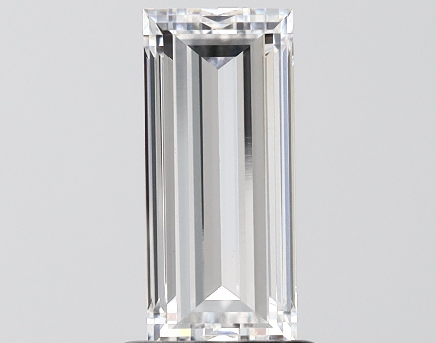 1.48 Ct Tapered Baguette E Color VVS2 IGI Certified Lab Grown CVD Diamond