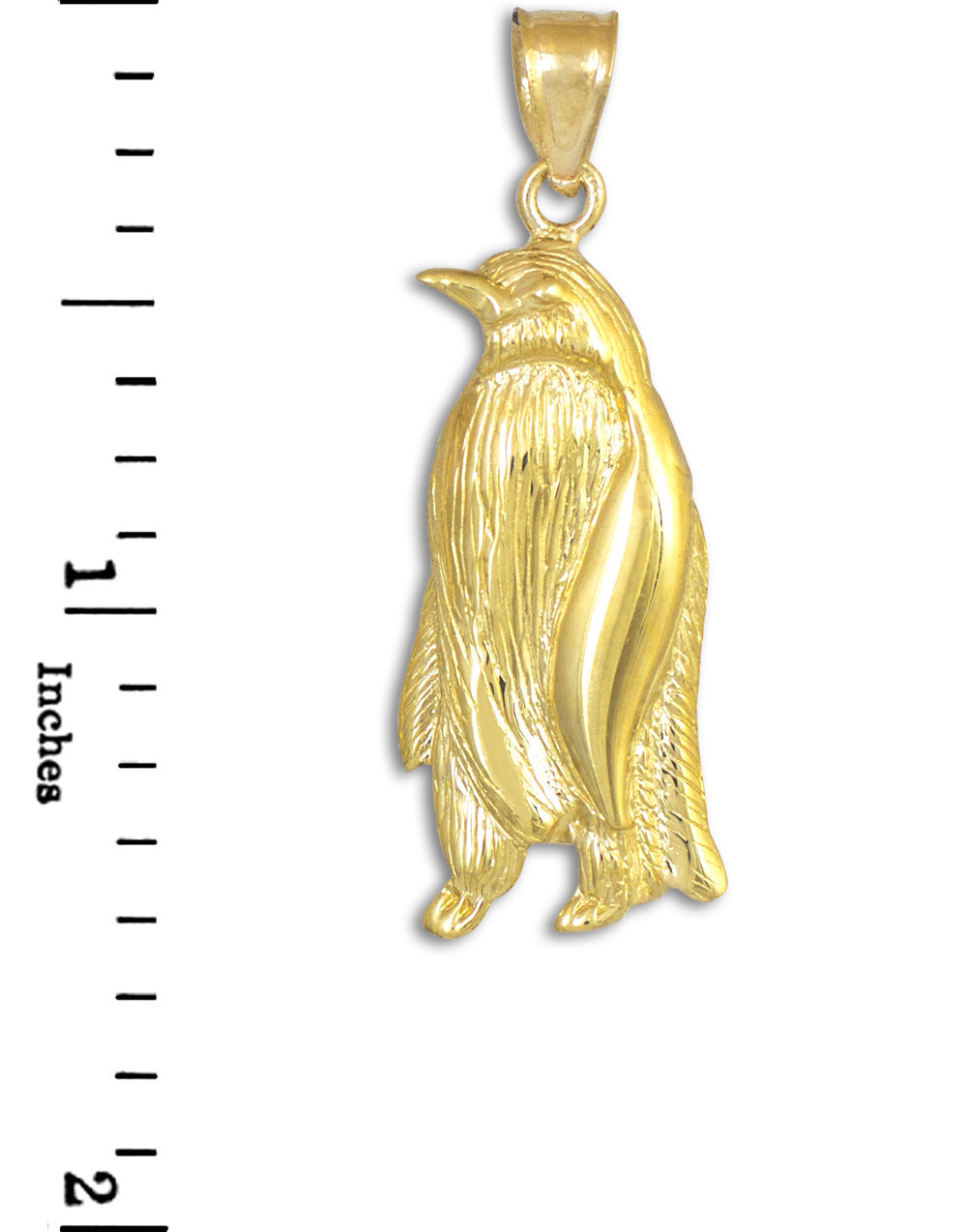 Gold Penguin Pendant Necklace (Available in Yellow/Rose/White Gold)