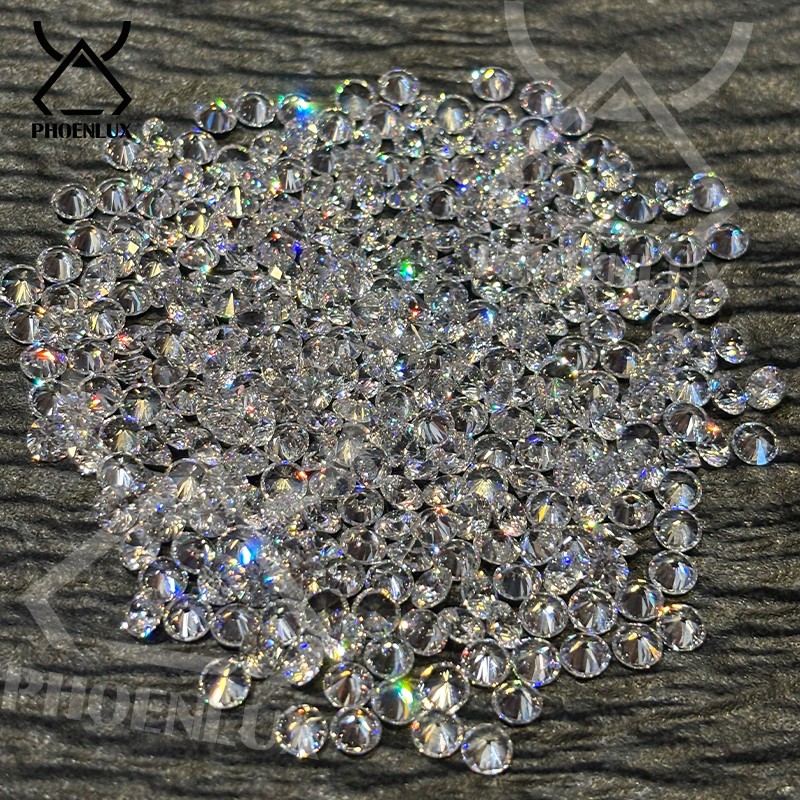 1000pcs CUBIC ZIRCONIA WHOLESALE 0.7~5mm White CZ Stone Gemstone 5A for Jewelry