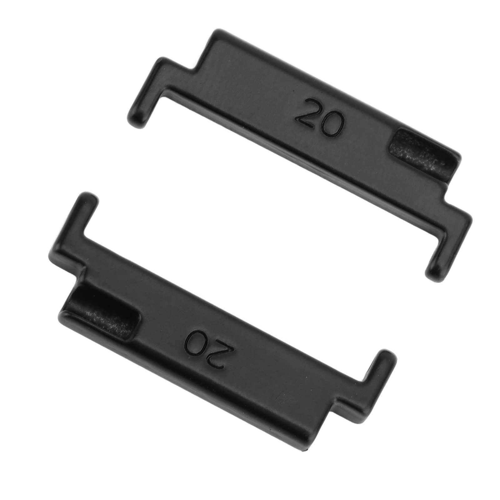 Black A Pair 1 Pair Metal Watch Band Adapter 20 To 22mm Watch Strap Connect N