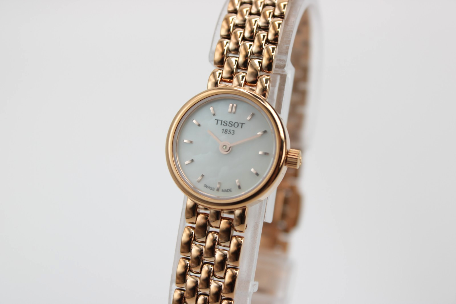 TISSOT 19.5mm Lovely Round Mother-of-pearl Dial Ladies Watch T058.009.33.111.00