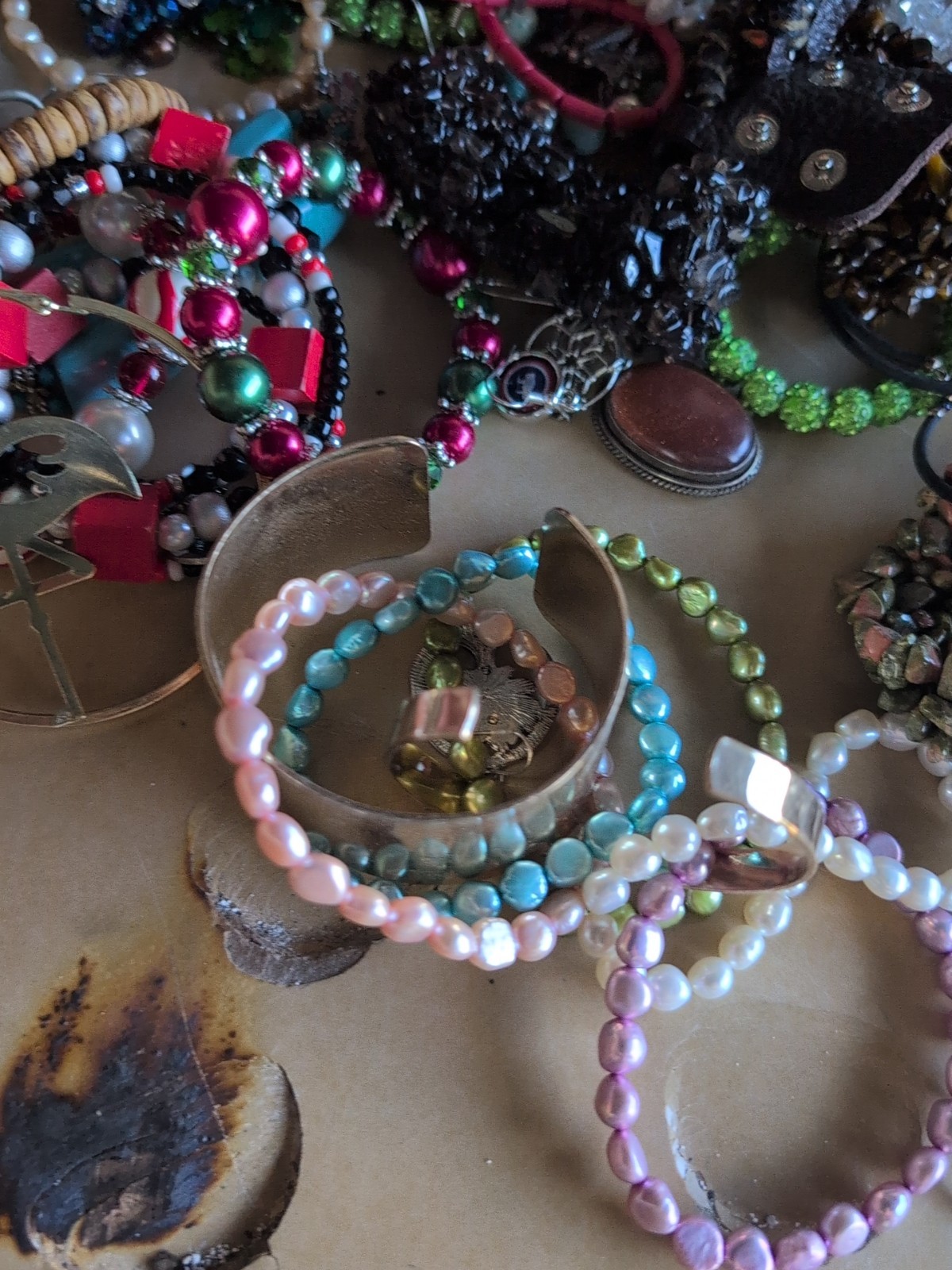 HUGE Vintage to Now ALL UNSEARCHED Jewelry Lot Wearable Craft Estate Find 4lbs