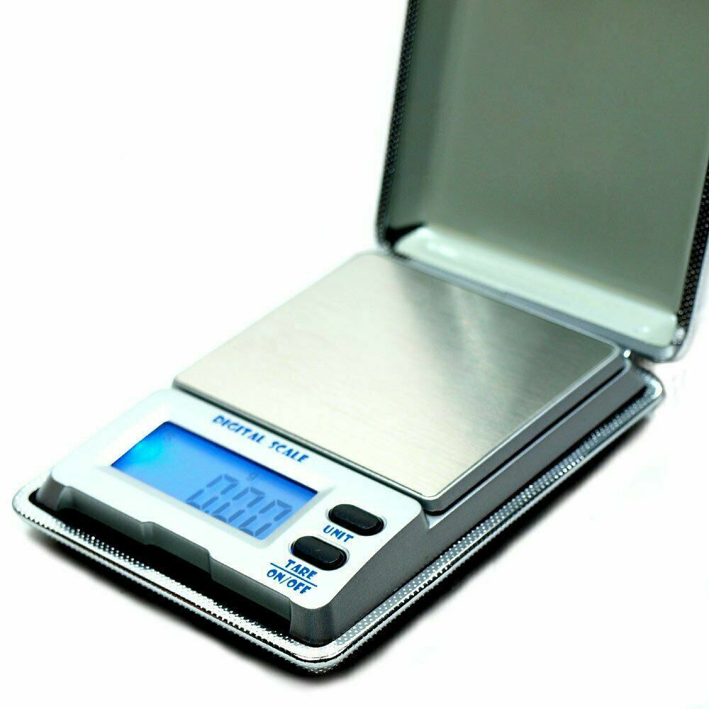 500g x 0.01g Digital Pocket Scale 0.01g Precision Jewelry Scale with Hard Case
