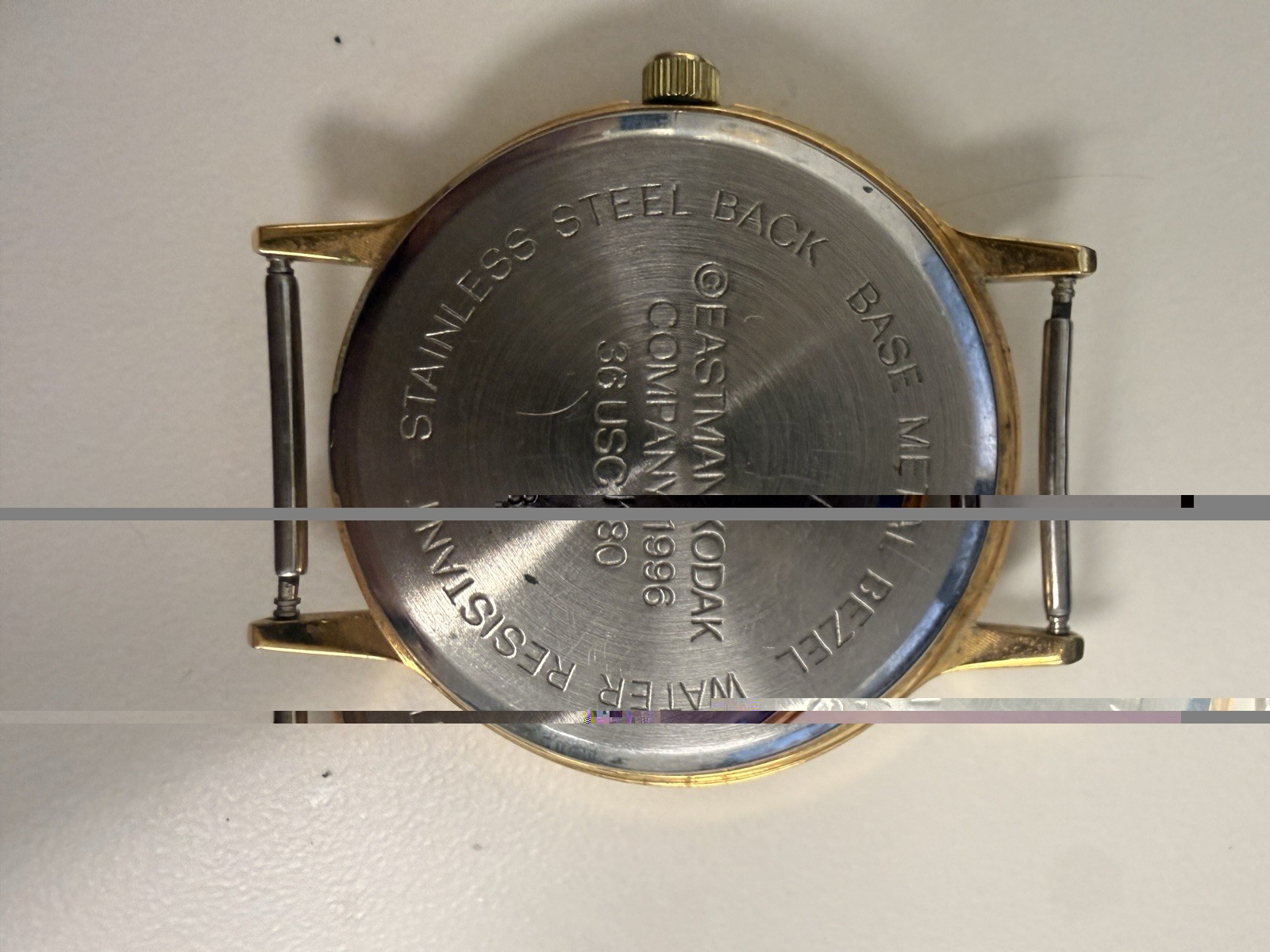 Kodak 1996 Olympic 100 Years Worldwide Sponsor Quartz Watch Parts Repair
