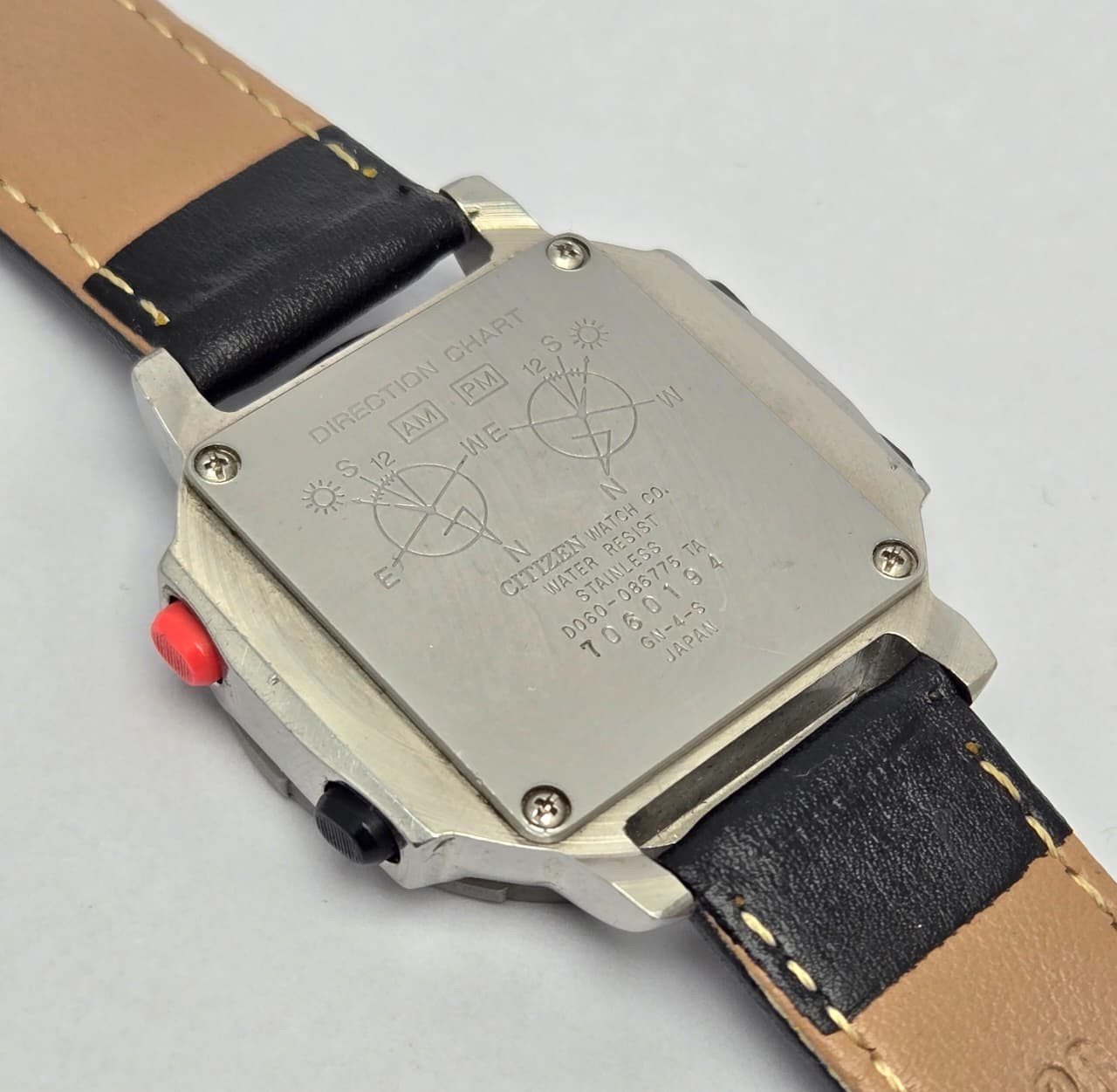 CITIZEN WIND JACK D060-086775 WIND SURFER YACHT TIMER VINTAGE MEN’S WATCH