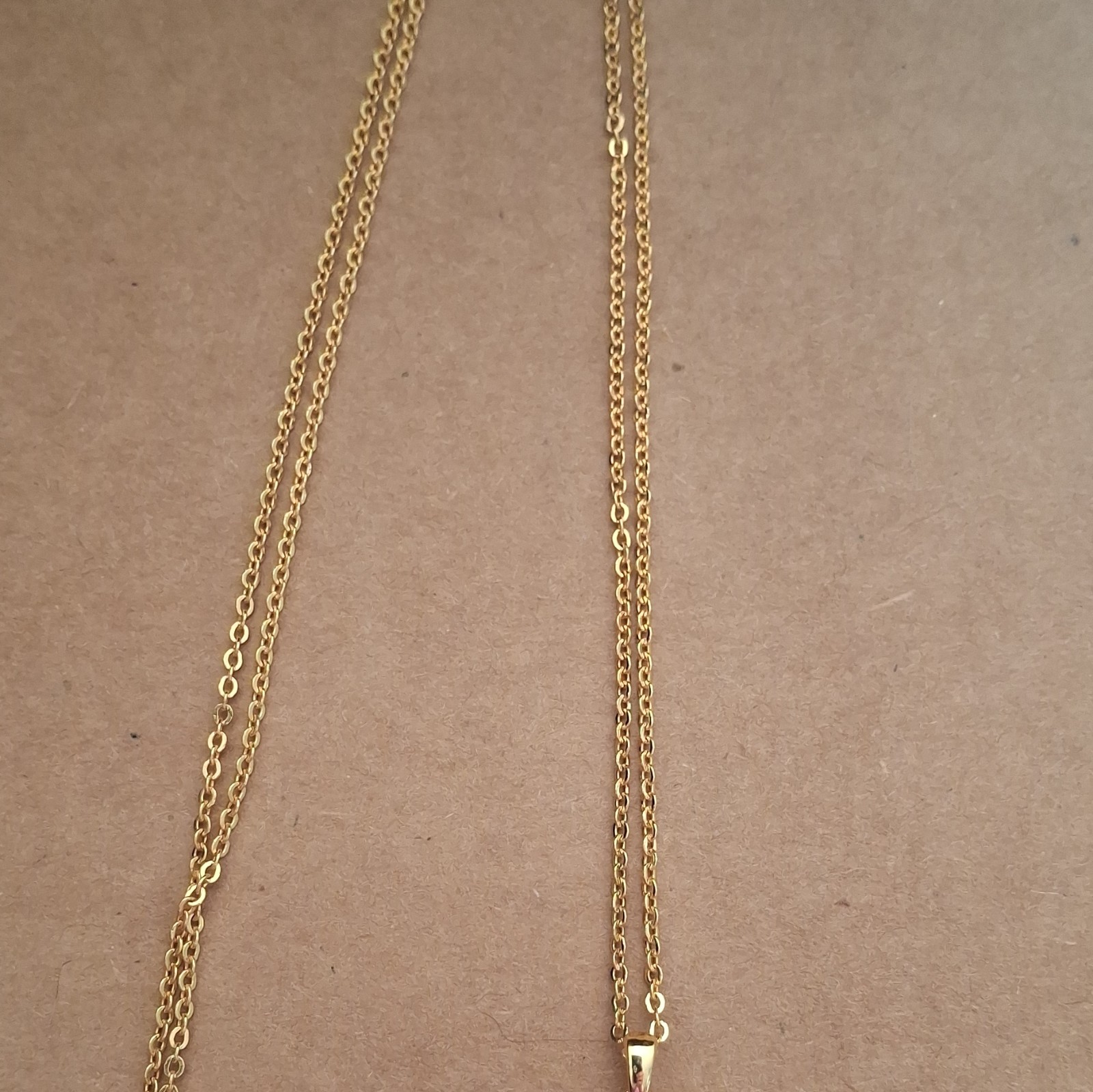 Vintage Japanese Signed Amita Lilly Of The Valley Gold Tone Necklace