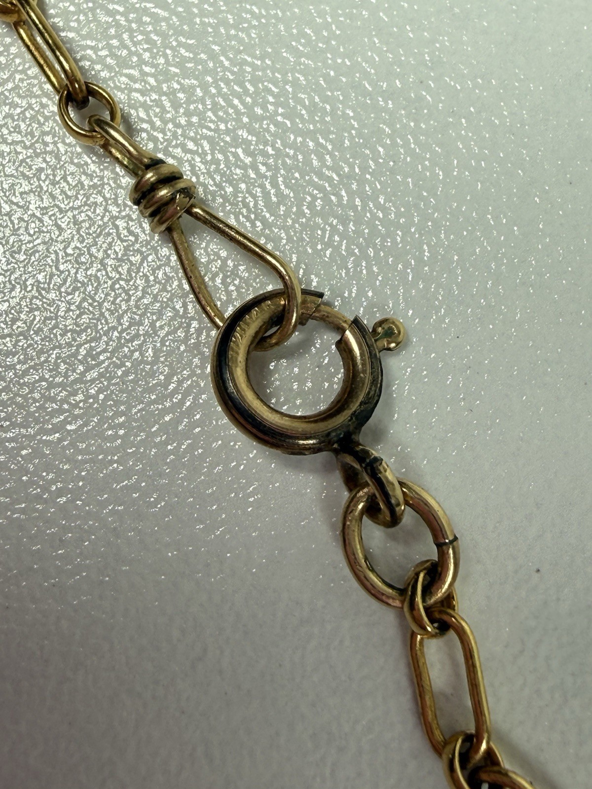 VTG 1/20 14k Gold Filled Charm 21.5” Necklace Cats Hearts Animals Crosses Love