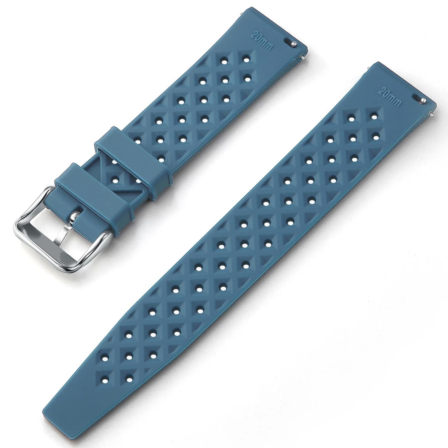 Tropical Silicone Watch Band Quick Release Watch Band 18mm 20mm 22mm Rubber Trop