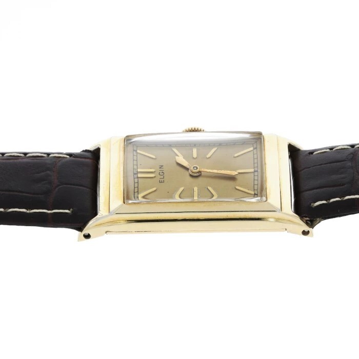 Elgin Wristwatch 7J C.1930 10K Yellow Gold Filled One Year Warranty Must See