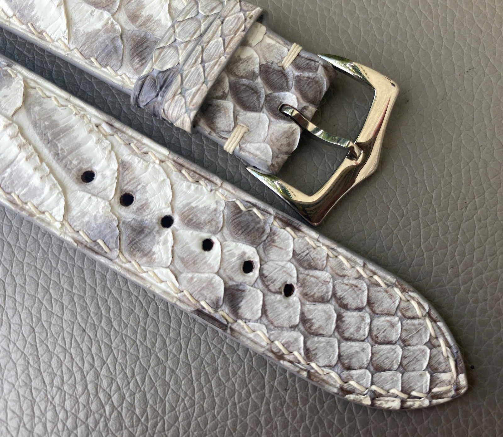 Genuine Snake Skin Watch Strap Band size14 15 16 17 18 19 20 21 22 23 24 25 26mm