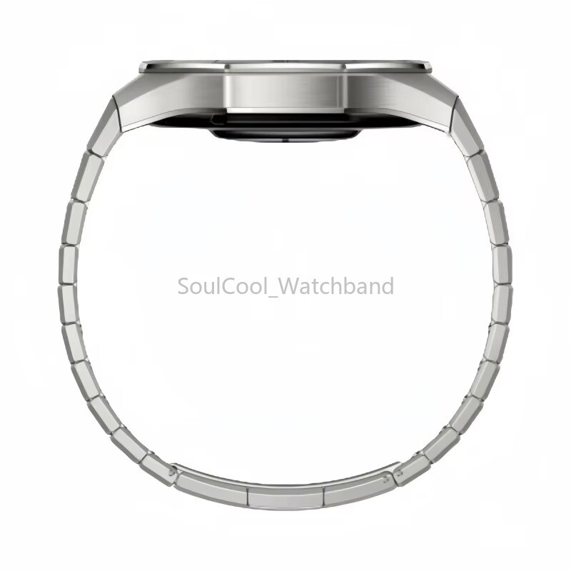 Luxury No Gaps Titanium Alloy Strap For Huawei Watch GT5 Pro 46MM Metal Bracelet