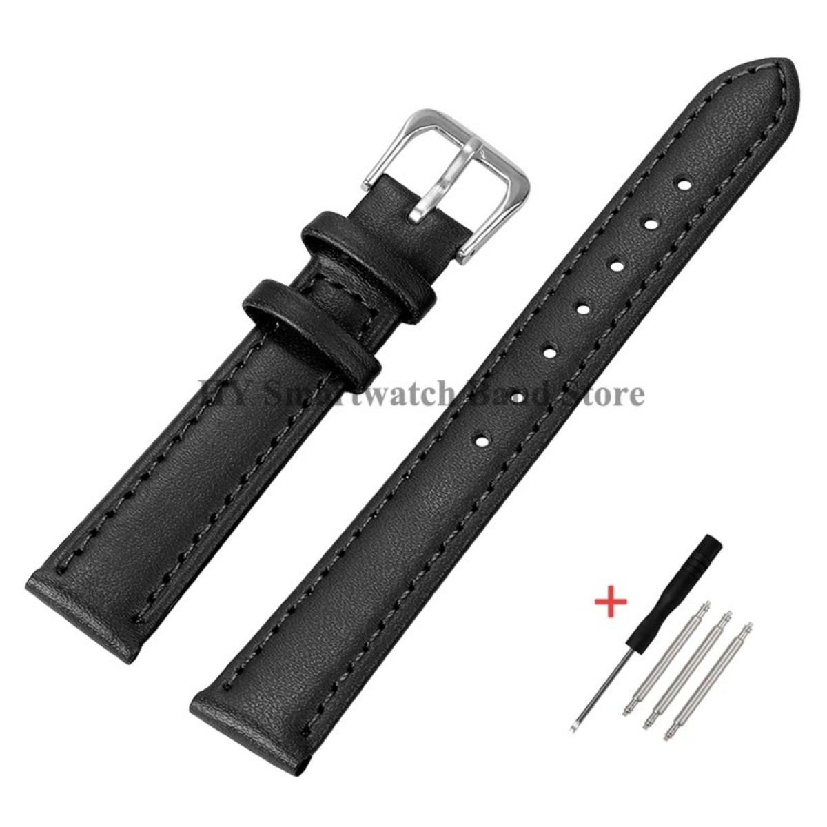 8Mm 10Mm 12Mm 14/16Mm 18Mm 20Mm 22Mm 24Mm PU Leather Watch Strap for Men Women S