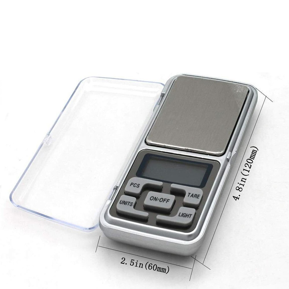 Mini Digital Scale 0.01g Precision Pocket Gram Scale for Herbs Jewelry Gold