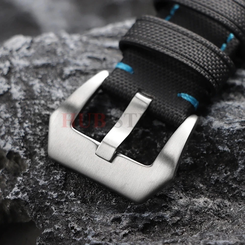 Genuine Sailcloth Watch Band 20mm 22mm 24mm 26mm Waterproof Quick Release Strap